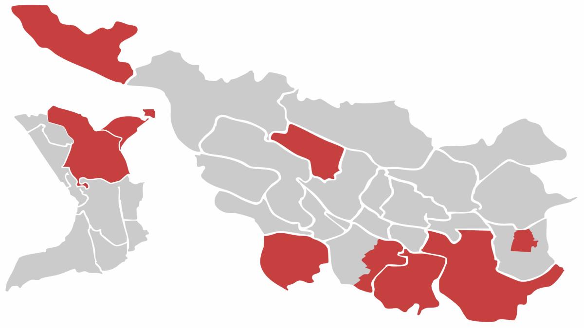 Übersicht der Quartiersberatung der Verbraucherzentrale Bremen